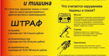 Время тишины в многоквартирном доме челябинской обл Время тишины в многоквартирном доме челябинской обл