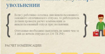Компенсация за неиспользованный отпуск за три года при увольнении Компенсация за неиспользованный отпуск за три года при увольнении